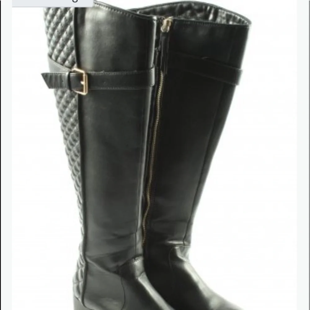 Zara trefaluc knee high boots size 38